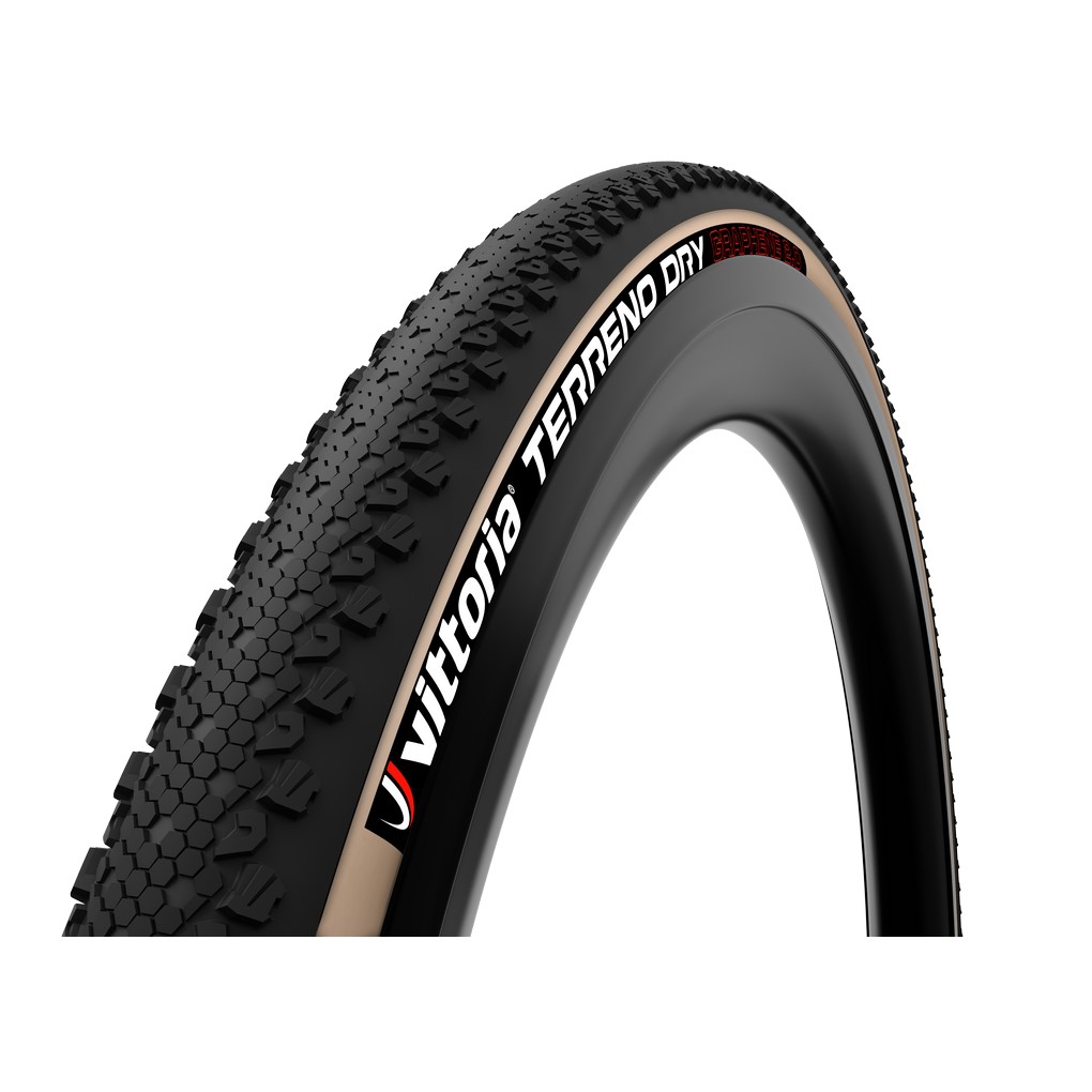 Cubierta Gravel Vittoria Terreno Dry 700x47c TLR Hookless Tan G2.0