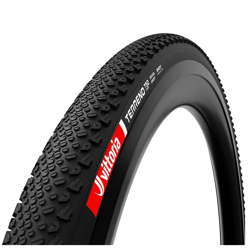 Cubierta Gravel Sport Terreno T50 Mixed 700x40 Tube Type Rigido Negro