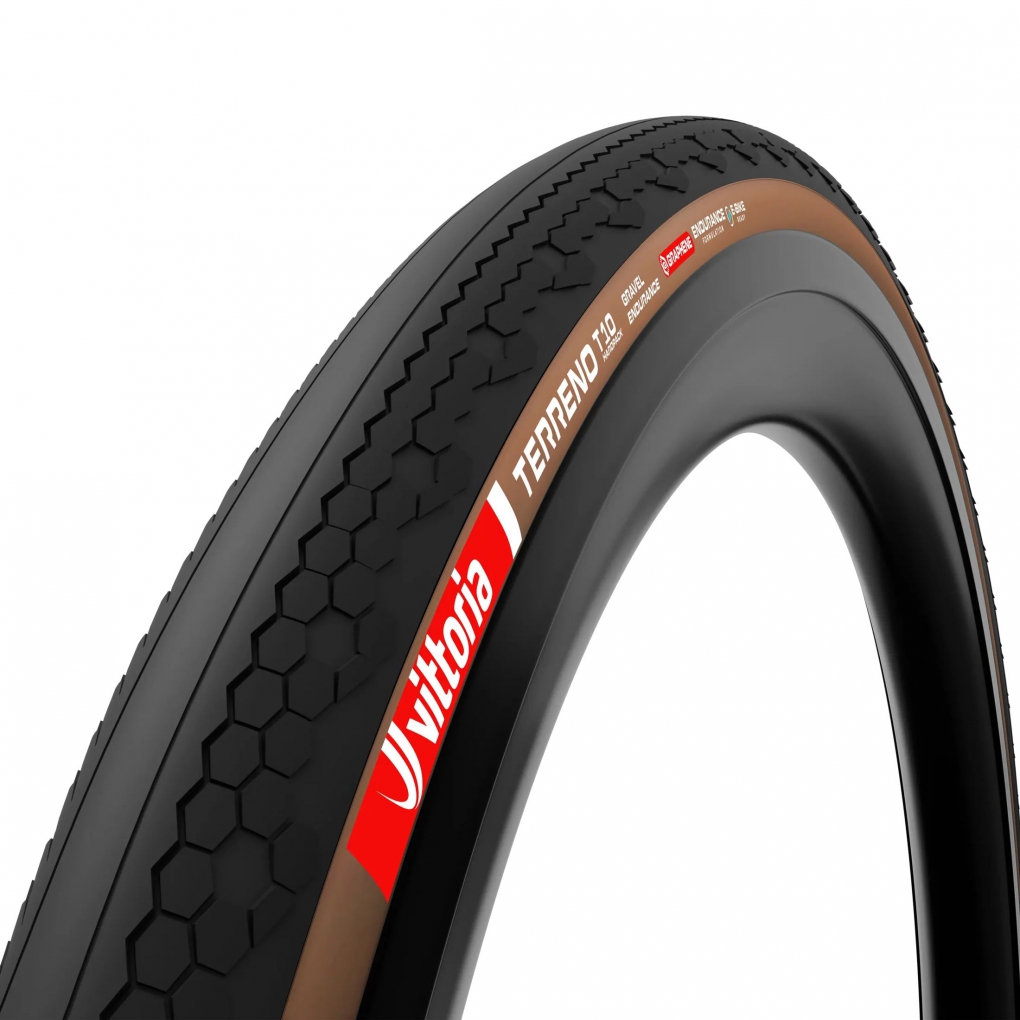 Cubierta Gravel Terreno T10 hardpack 700x45 TLR Plegable HOOKLESS Marr�n
