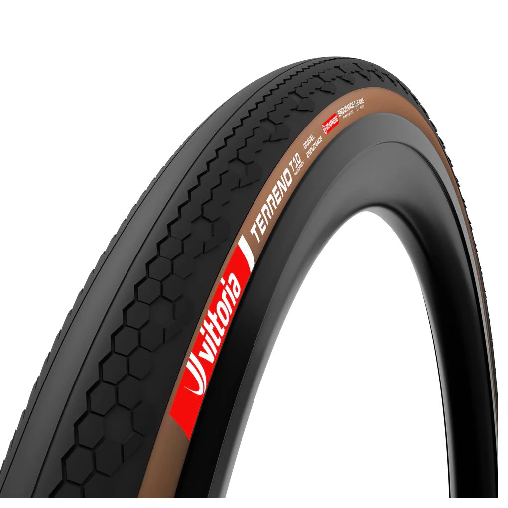 Cubierta Gravel Terreno T10 hardpack 700x40 TLR Plegable HOOKLESS Marrn