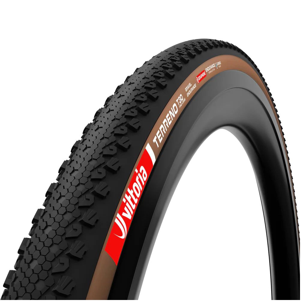 Cubierta Gravel Endurance Terreno T30 fine loos 700x50 TLR HOOK Marr�n