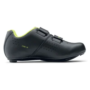 Zapatillas Northwave CORE JUNIOR Negro-Amarillo Fluo
