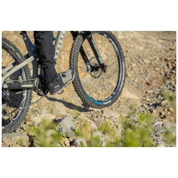 Zapatillas Ciclismo KINGROCK PLUS GTX TRAIL / AM Negro-Marrón