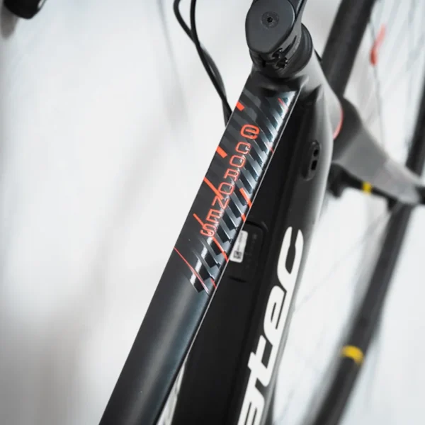 Bicicleta Eléctrica Corratec E-Corones Elite Negro Blanco Rojo