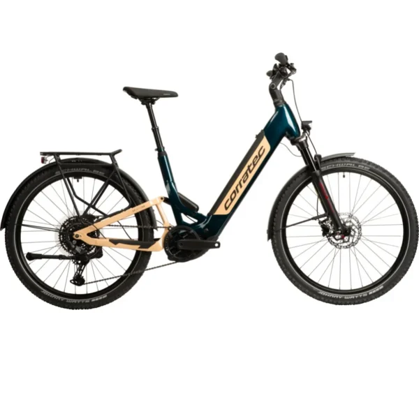 Bicicleta Eléctrica CorratecE-Power MTC 100 Wave CX6 Petrol-Beig-Antracita