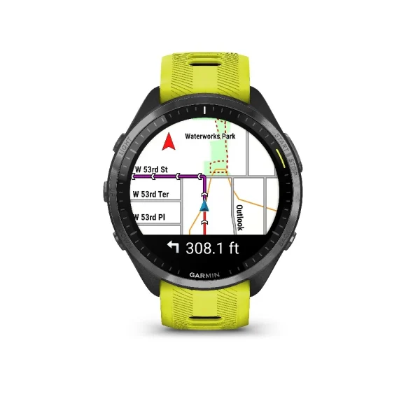 Reloj Garmin Forerunner 965 Music Amarillo/Negro
