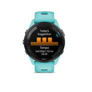 Reloj Garmin Forerunner 265 Music Turquesa/Negro 46mm