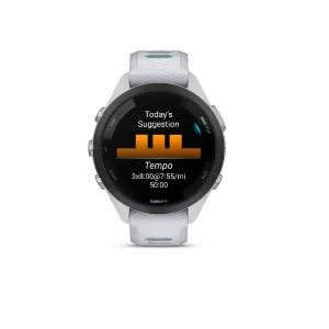 Reloj Garmin Forerunner 265 S Music Blanco/Verde 42 mm