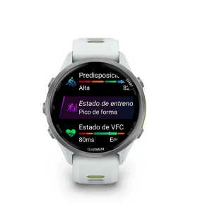 Garmin Forerunner 970 Titanio Blanco-Amarillo