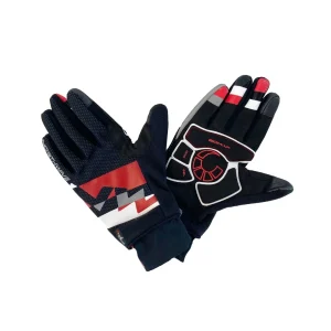 Guante X-CELLENT TOUCH 1u. Táctil, Xlite, Biomap Negro-Rojo-Blanco