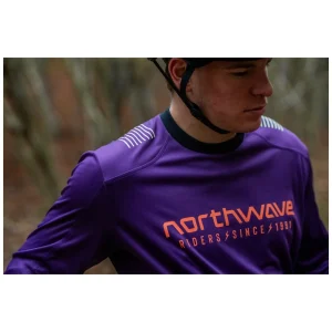 Maillot Northwave SHARP Púrpura-Naranja