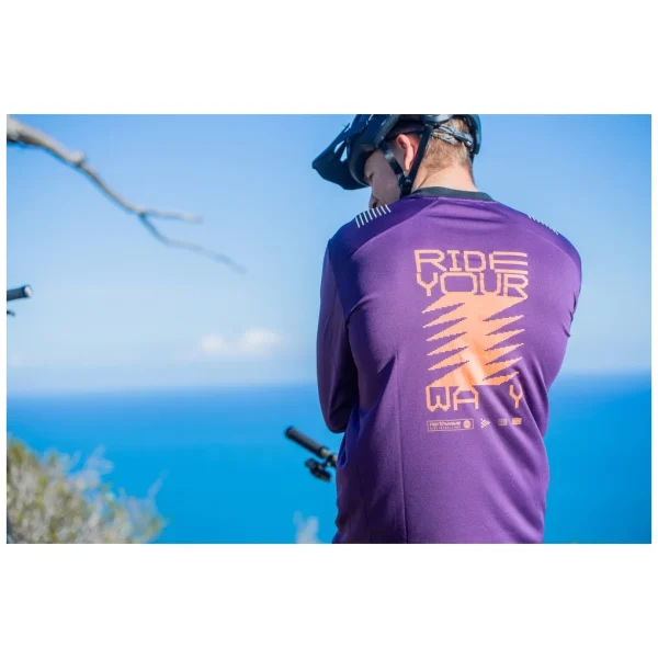 Maillot Northwave SHARP Púrpura-Naranja