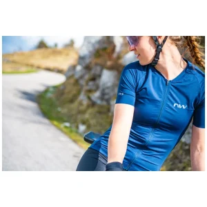 Maillot Northwave manga corta ESSENCE 2 WOMAN Azul