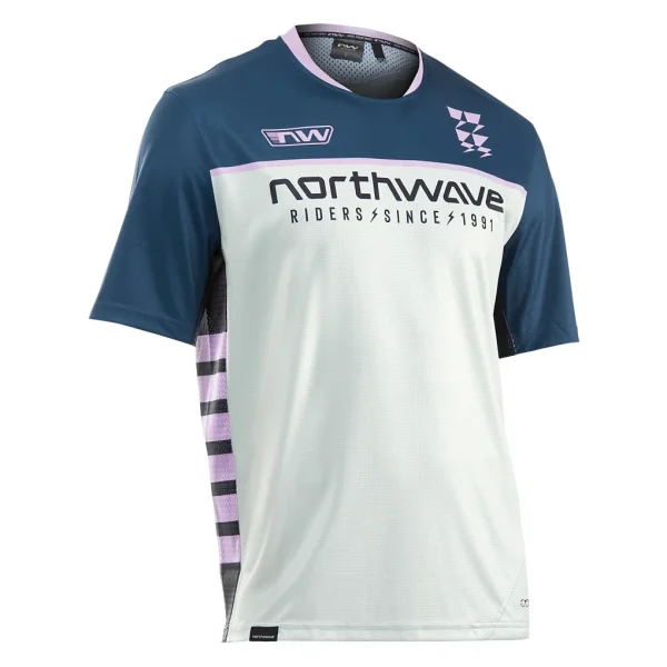 Maillot Northwave manga corta EDGE 2 Azul Oscuro-Gris Claro
