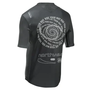 Maillot Northwave manga corta EDGE 2 Negro-Marrón