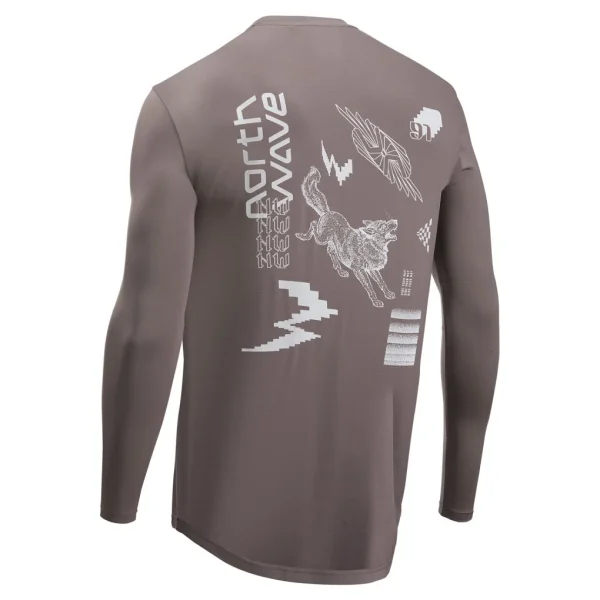 Maillot Northwave manga larga XTRAIL Marrón