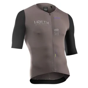 Maillot Northwave manga corta EXTREME EVO Marrón