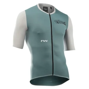 Maillot Northwave manga corta ESSENCE EVO Sage-Gris Claro