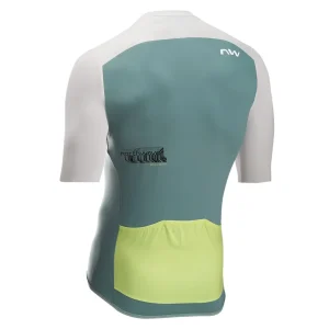 Maillot Northwave manga corta ESSENCE EVO Sage-Gris Claro