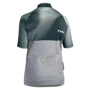 Maillot Northwave m/c FORCE EVO JUNIOR Gris Claro