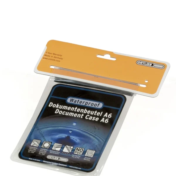 Bolsa Ortlieb para Documentos A6 Transparente