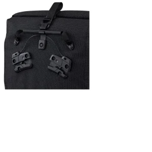 Alforja Ortlieb BackRoller High-Vis QL3.1 Individual 20L sin kit de montaje Negro Reflectante
