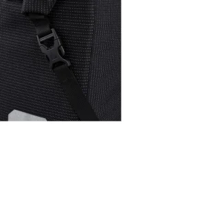 Alforja Ortlieb BackRoller High-Vis QL3.1 Individual 20L sin kit de montaje Negro Reflectante