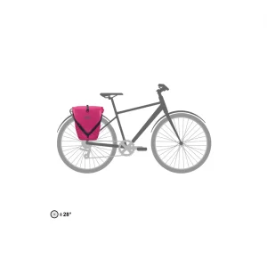 Alforja Urban Ortlieb BACK-ROLLER Cyber QL2.1 Alforja 20l. Rosa Fluo