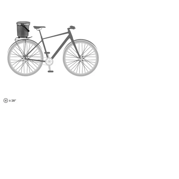 Cesta Trasera Ortlieb UP-TOWN RACK URBAN 17,5L Pepper