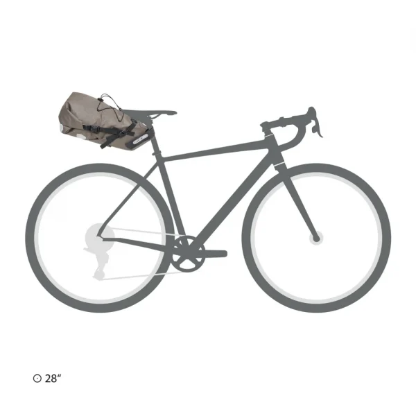 Bolsa Sillín Ortlieb SEAT-PACK 11 Litros Marrón