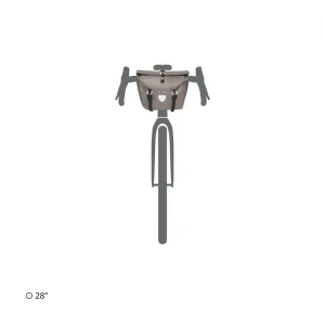 Bolsa Manillar Ortlieb HANDLEBAR-PACK QR M 11L Marrón