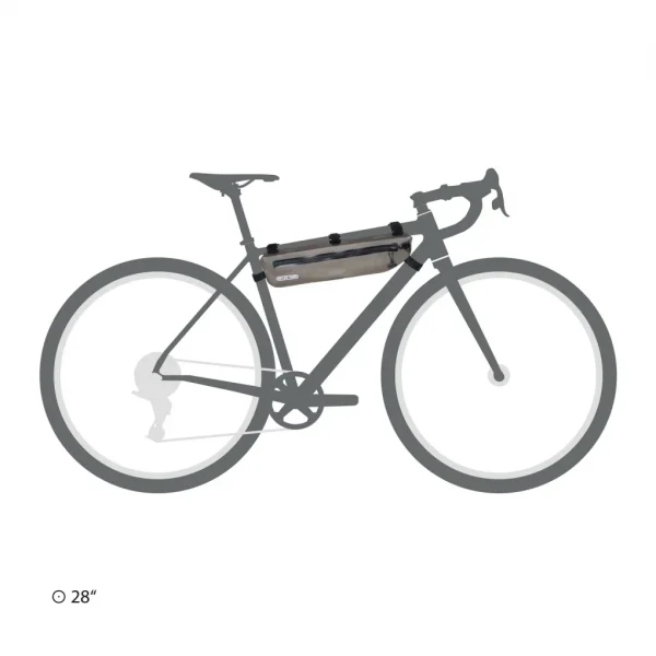 Bolsa Ortlieb FramePack TopTube 4L Marrón