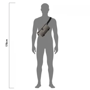 Bolsa Ortlieb VELO-SLING 3L Marrón Oscuro