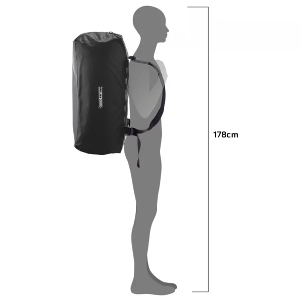 Bolsa Viaje Ortlieb Duffle Lite 60L Negro