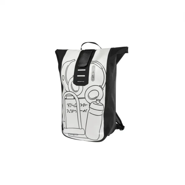 Mochila Ortlieb Community Velocity 23L Blanco-Negro