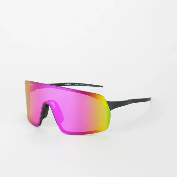 Gafas Deportivas Out Of Rams adapta Logo Negro Lente Violeta MCI