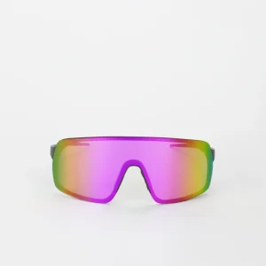 Gafas Deportivas Out Of Rams adapta Logo Negro Lente Violeta MCI