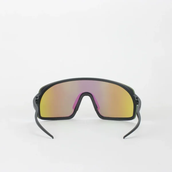 Gafas Deportivas Out Of Rams adapta Logo Negro Lente Verde MCI