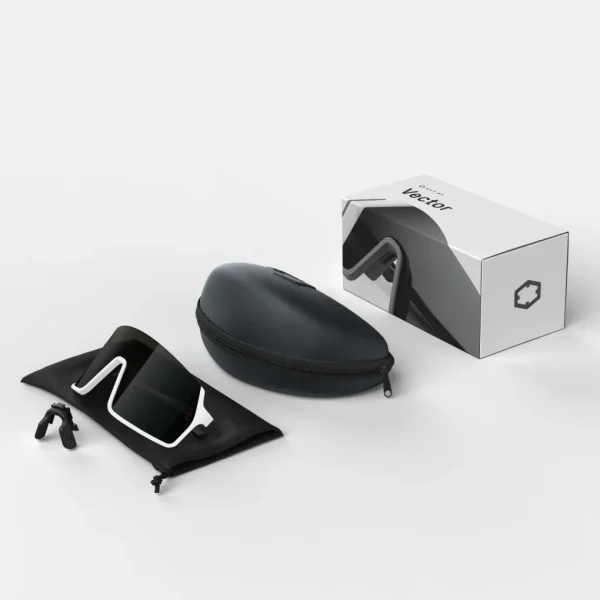 Gafas Deportivas Out Of Vector Hybrid Blanco Lente Smoke