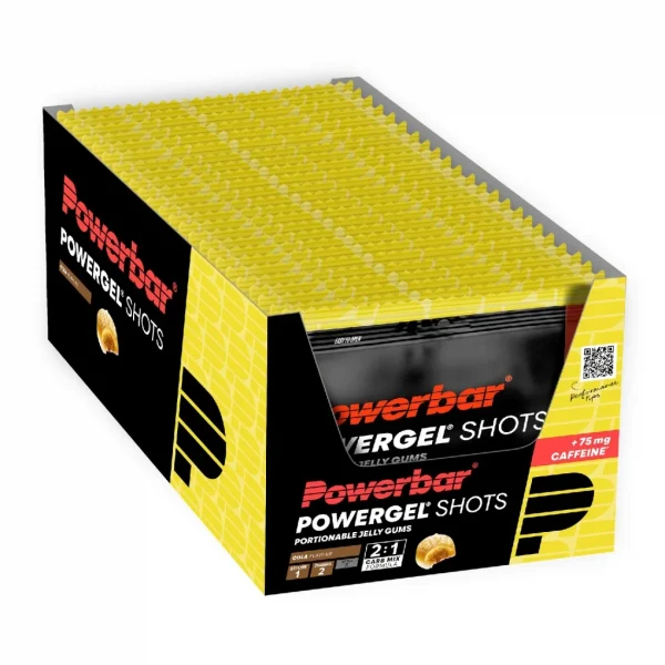 PowerBar PowerGel Shots Cola Cafeína 24 unidades