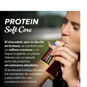 PowerBar Protein Soft Core Chocolate Blanco Frutas Exóticas 1u.