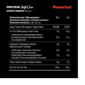 PowerBar Protein Soft Core Chocolate Blanco Frutas Exóticas 1u.