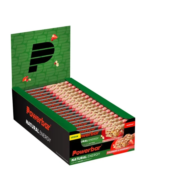Barrita PowerBar Natural Energy Fresa Arándano 18 unidades