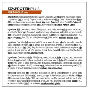 BarritaPowerBar ProteinPlus 33% Chocolate Cacahuete 10 unidades