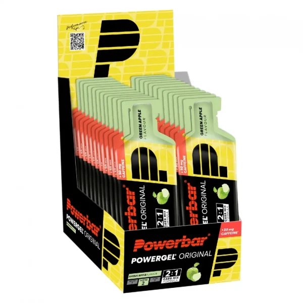 PowerBar PowerGel Manzana Verde Cafeína 24 unidades