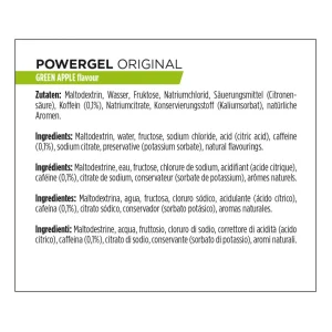 PowerBar PowerGel Manzana Verde Cafeína 24 unidades