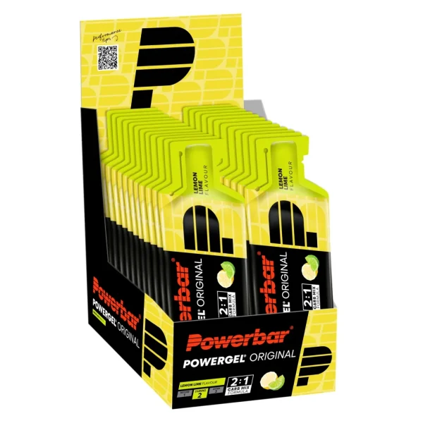 PowerBar PowerGel Lima Limón 24 unidades