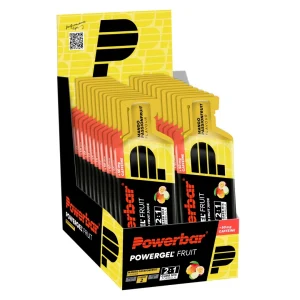 PowerBar PowerGel Mango Fruta de la Pasión Cafeína 24 unidades