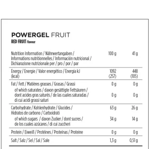 PowerBar PowerGel Frutos Rojos 1 unidad suelta