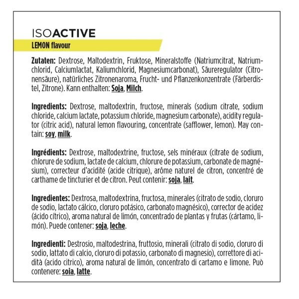 PowerBar Bote IsoActive Limón 1.320gr